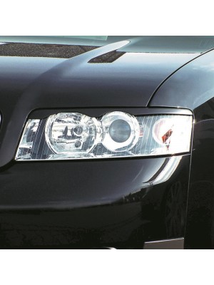 Pleoapa far Audi A4 dupa 2002- negru plastic